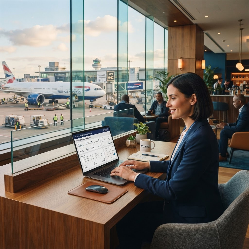 Travel agent using the Pay4Biz booking portal